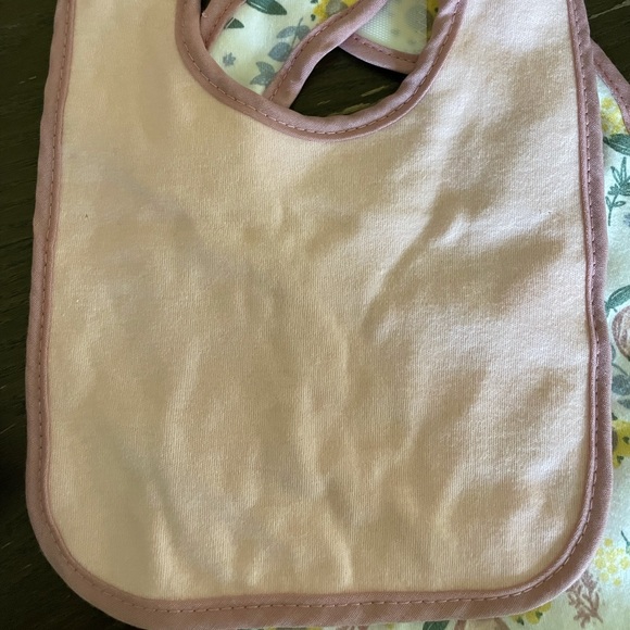 2/$10 Baby Girl Bib Bundle (7 Bibs) - Picture 7 of 13